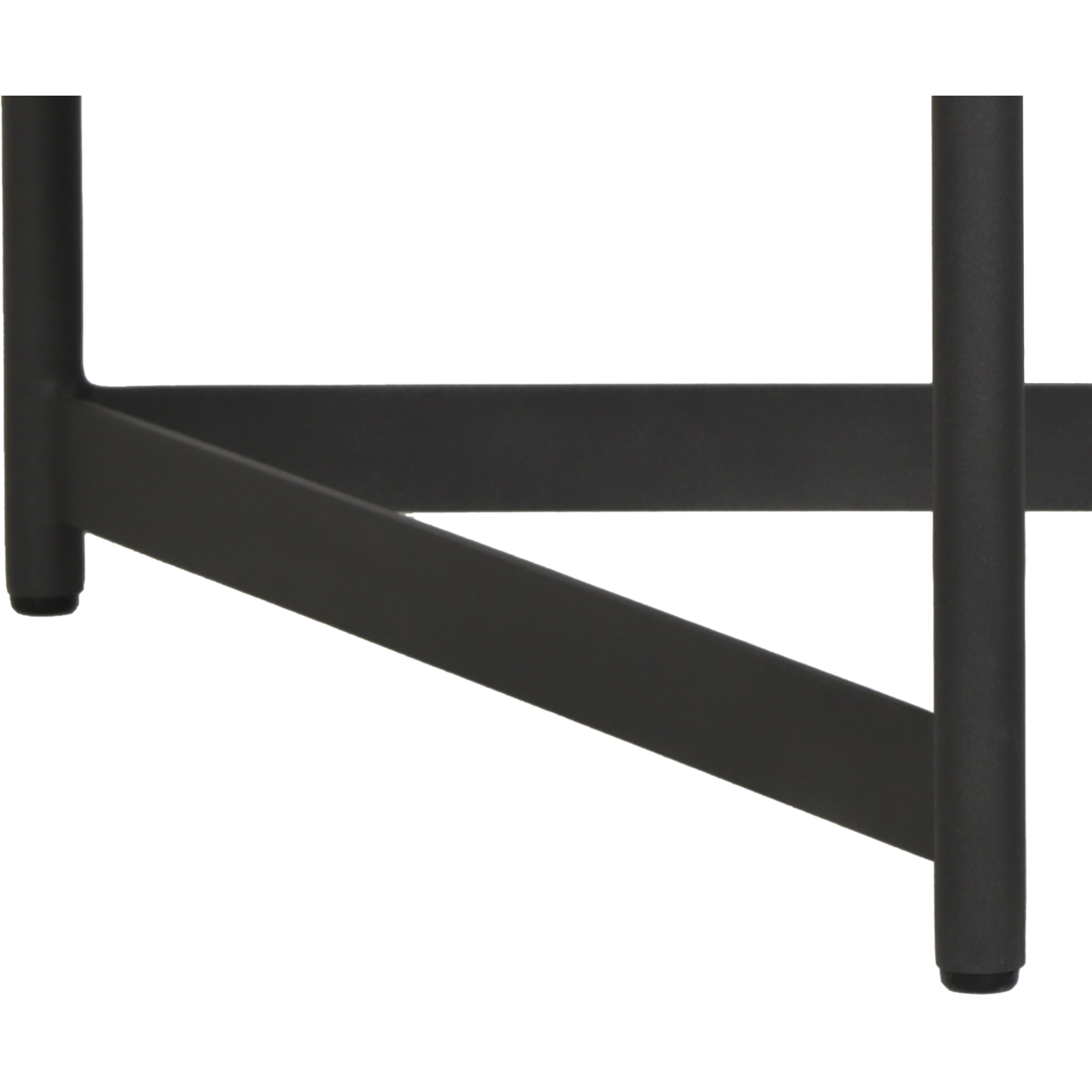 Amalfi 26 X 13.5 inch Grey Outdoor Coffee Table, Small